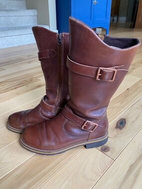 Patagonia Leather Riding Boots
